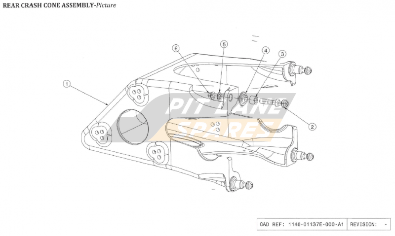 REAR CRASH CONE ASSEMBLY